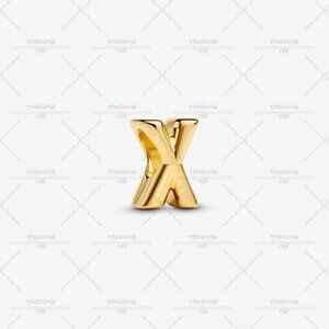 Pandora Letter X Alphabet Mini Charm|Pendant